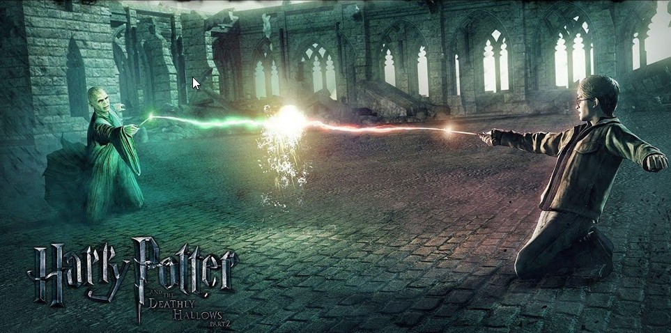 Kadr z gry komputerowej Harry Potter