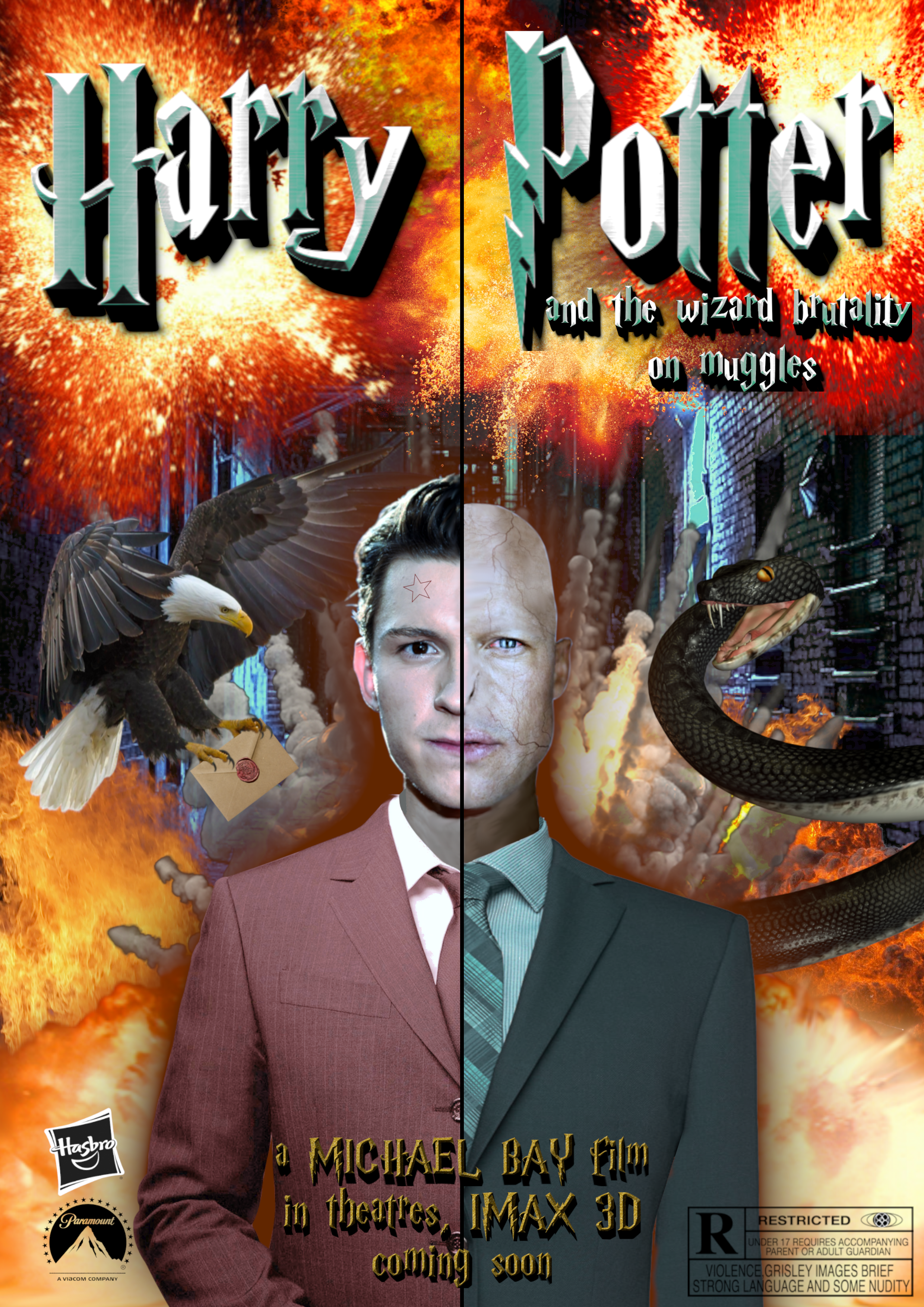 plakat Harry Potter Remake