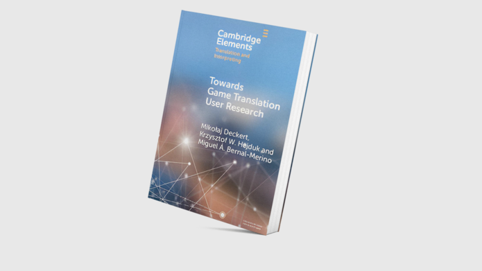 The book "Towards Game Translation User Research"
