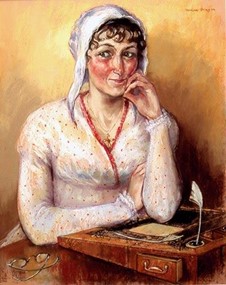 [Translate to English:] portret Jane Austen
